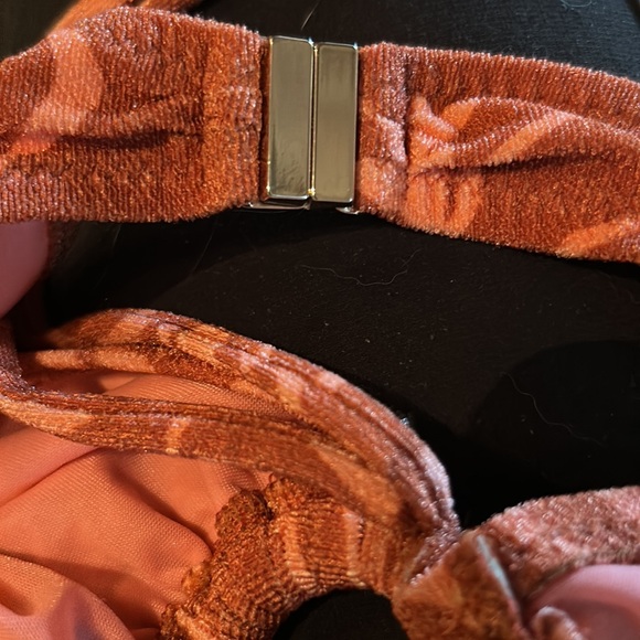 NWT FP x BEC + BRIDGE floral terry aurora ring halter top size 8 - Picture 5 of 5